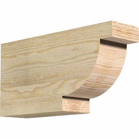 Ekena Millwork Alpine Rough Sawn Rafter Tail, Douglas Fir, 4"W x 8"H x 16"L RFT04X08X16ALP00RDF